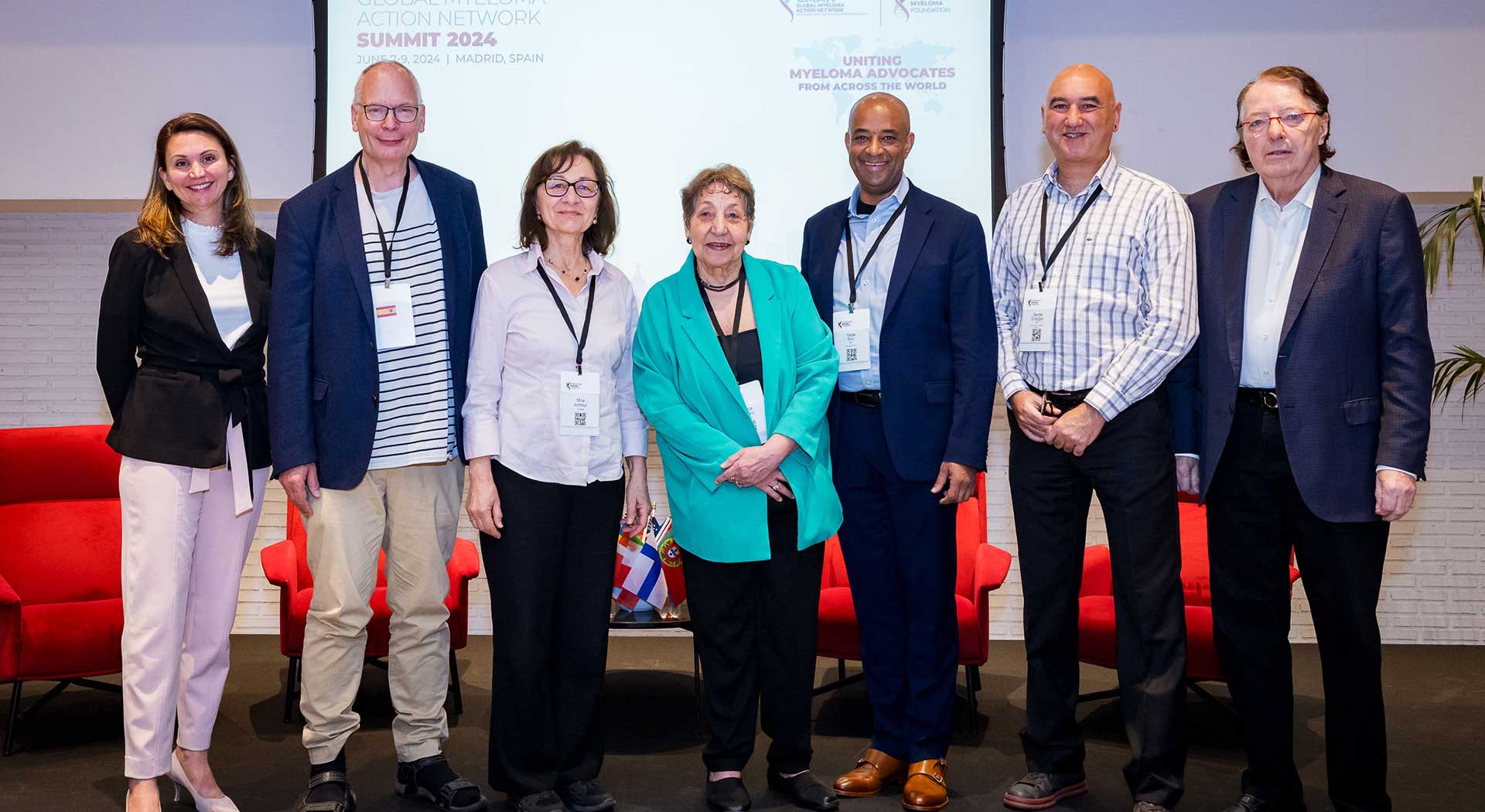Patient organizations from around the world receive the Susie Durie Educational Grant at the GMAN Summit
