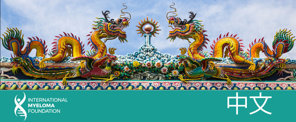 Chinese dragons on top of a temple