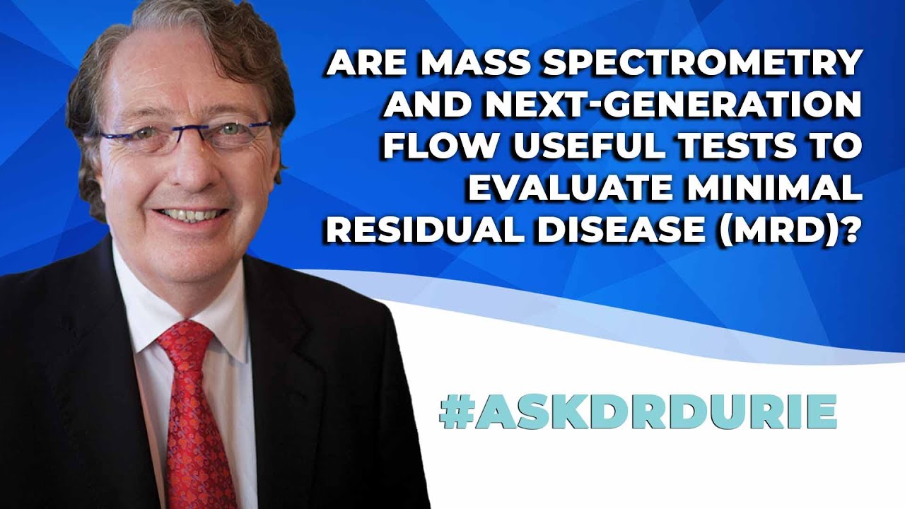 Are mass spectrometry and nextgeneration flow useful to evaluate MRD